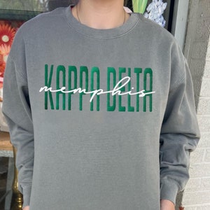 Custom Kappa Delta Sweatshirt: Greek Sorority Apparel