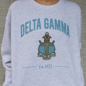 Delta Gamma Crest Sweatshirts and Tshirts