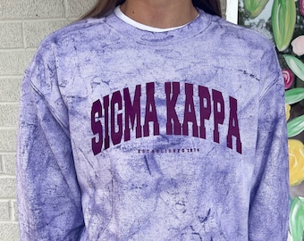 Sigma Kappa Color Blast Comfort Colors Sorority-sweater