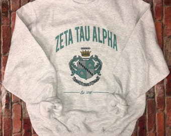 zeta tau alpha crewneck