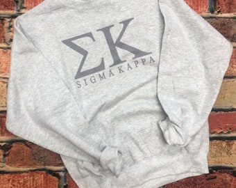 Sigma Kappa Classic Traditional Greek Sorority Sweatshirts and T-shirts