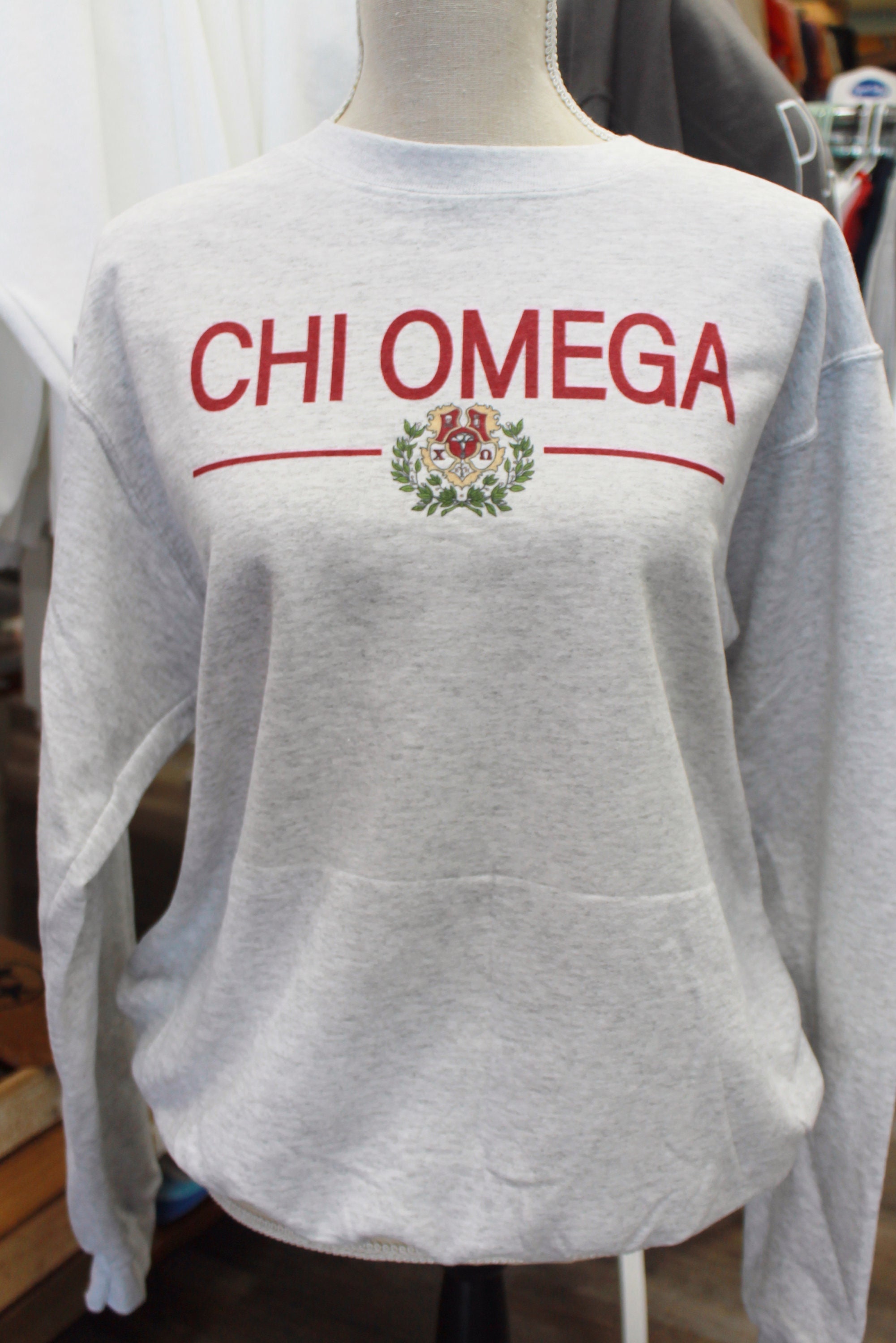 Chi Omega Classic Crest Sweatshirts and T-shirts