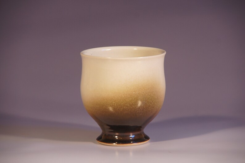 Handmade Brown and white Mug Cup