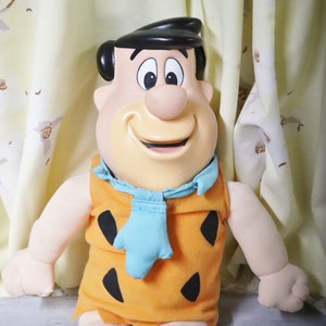 Fred Flintstone Doll with Vinyl Head, 1993 Matel