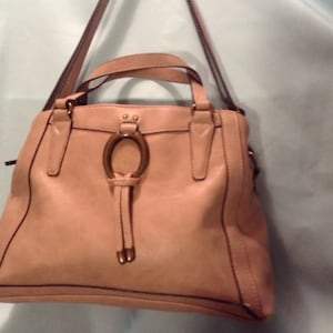 New Directions Shoulder /Crossbody Taupe Handbag