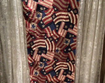 Patriotisk duk AMERICANA Röd Vit och Blå Sommar/Fjärde juli
