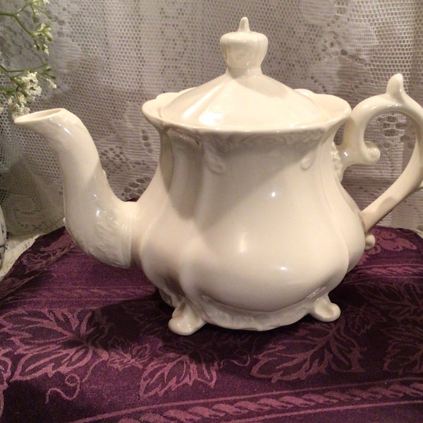 Porcelain Teapot Etsy