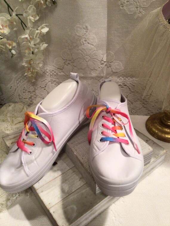 Womens White Soulmates Sneakers Sz 10 New Etsy UK