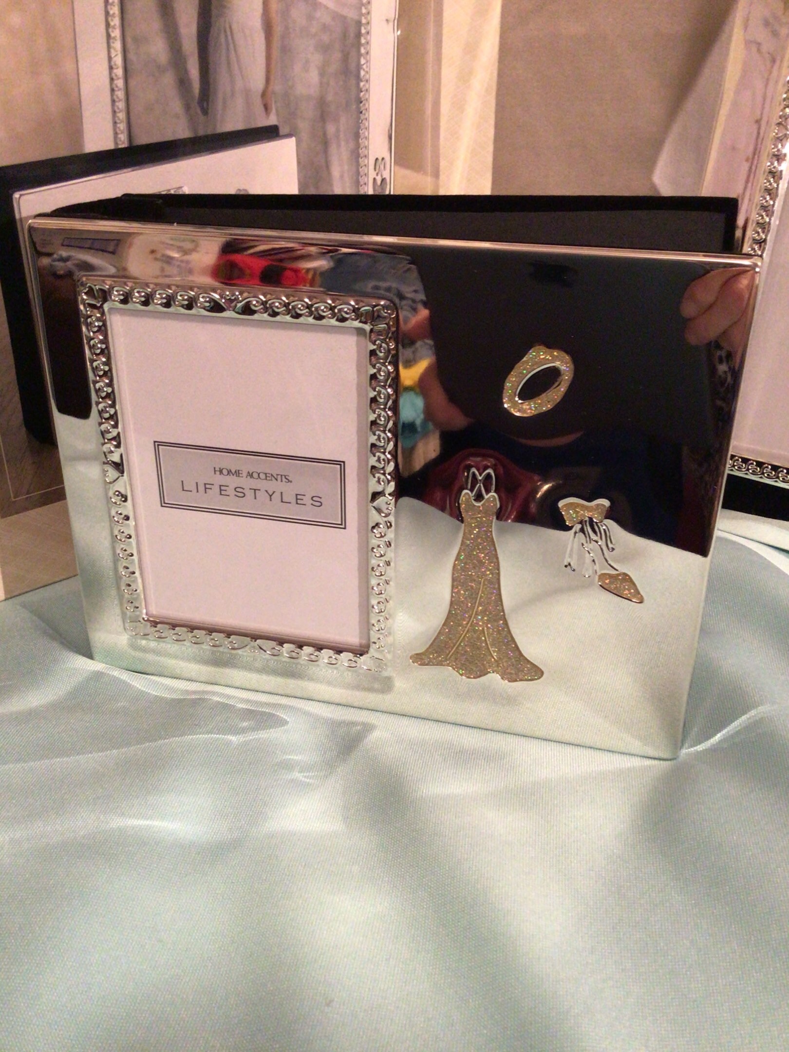 Silver Plated Home Accents Lifestyles 2 Piece Frame Set 8x10 Etsy