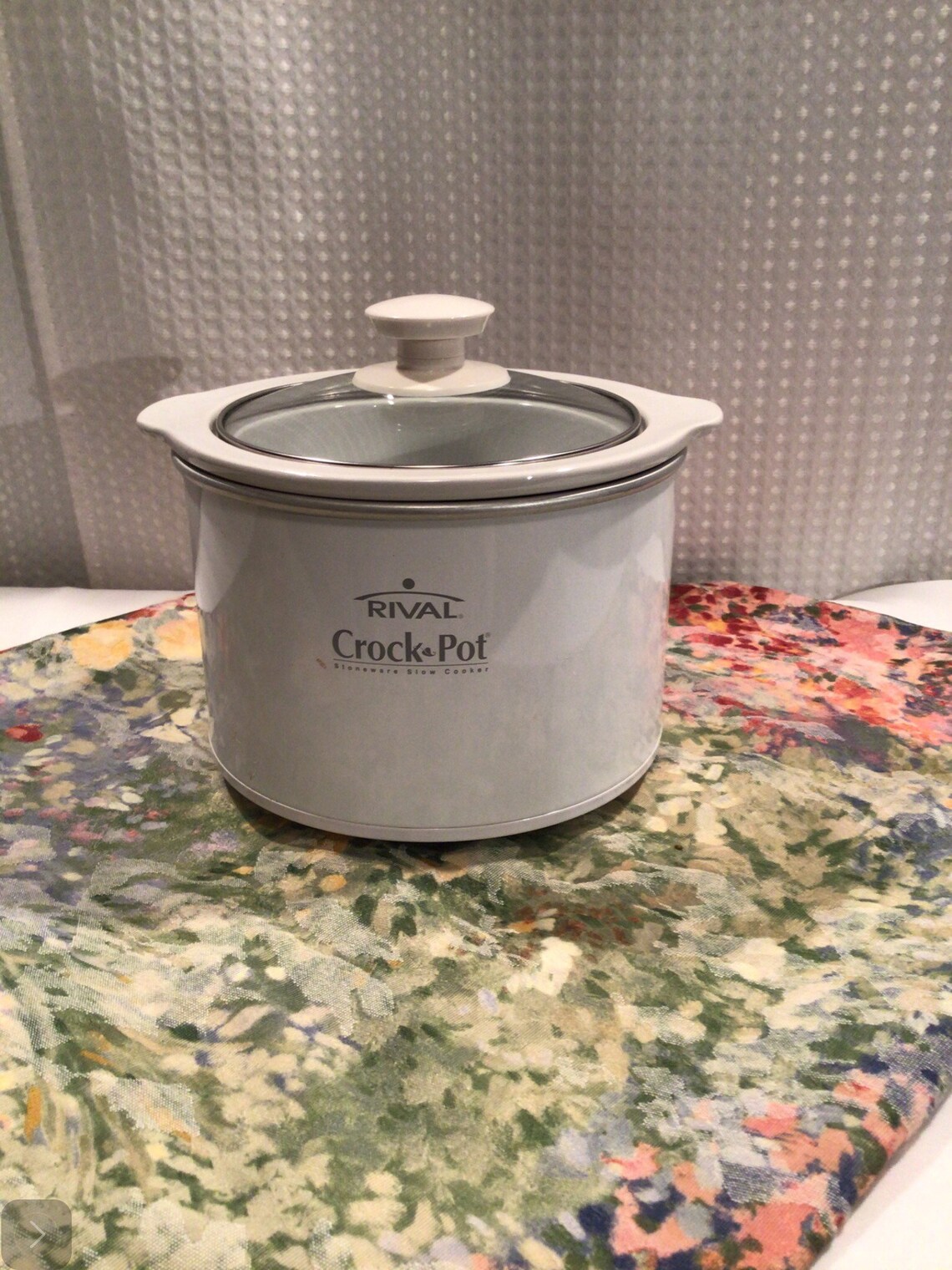 Rival Crock Pot Stoneware 7 1.5qt Slow Cooker Modelo Etsy
