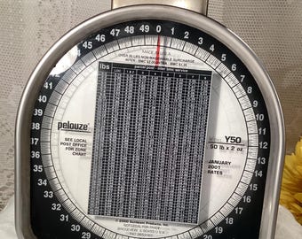 Pelouze Heavy-duty Mechanical Package Scale, 50-pound (Y50) - Etsy