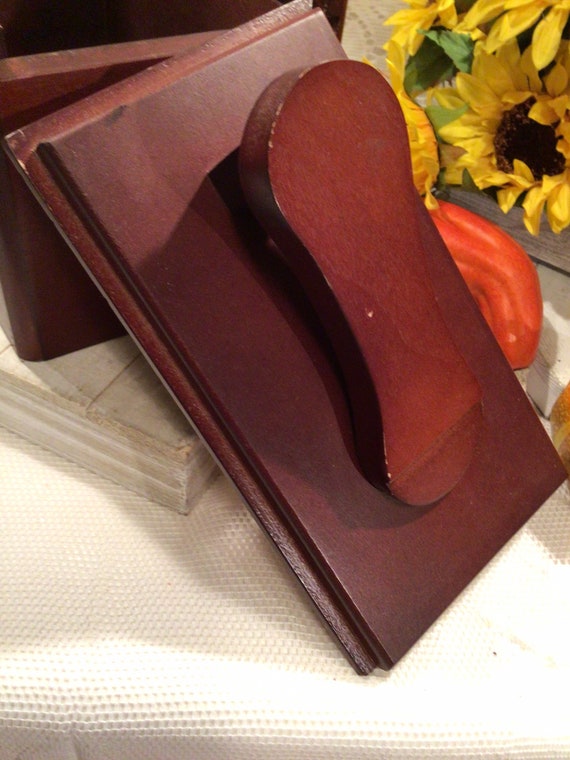 Wooden Shoe Shine Box Vintage Collectible,Prop,Di… - image 5