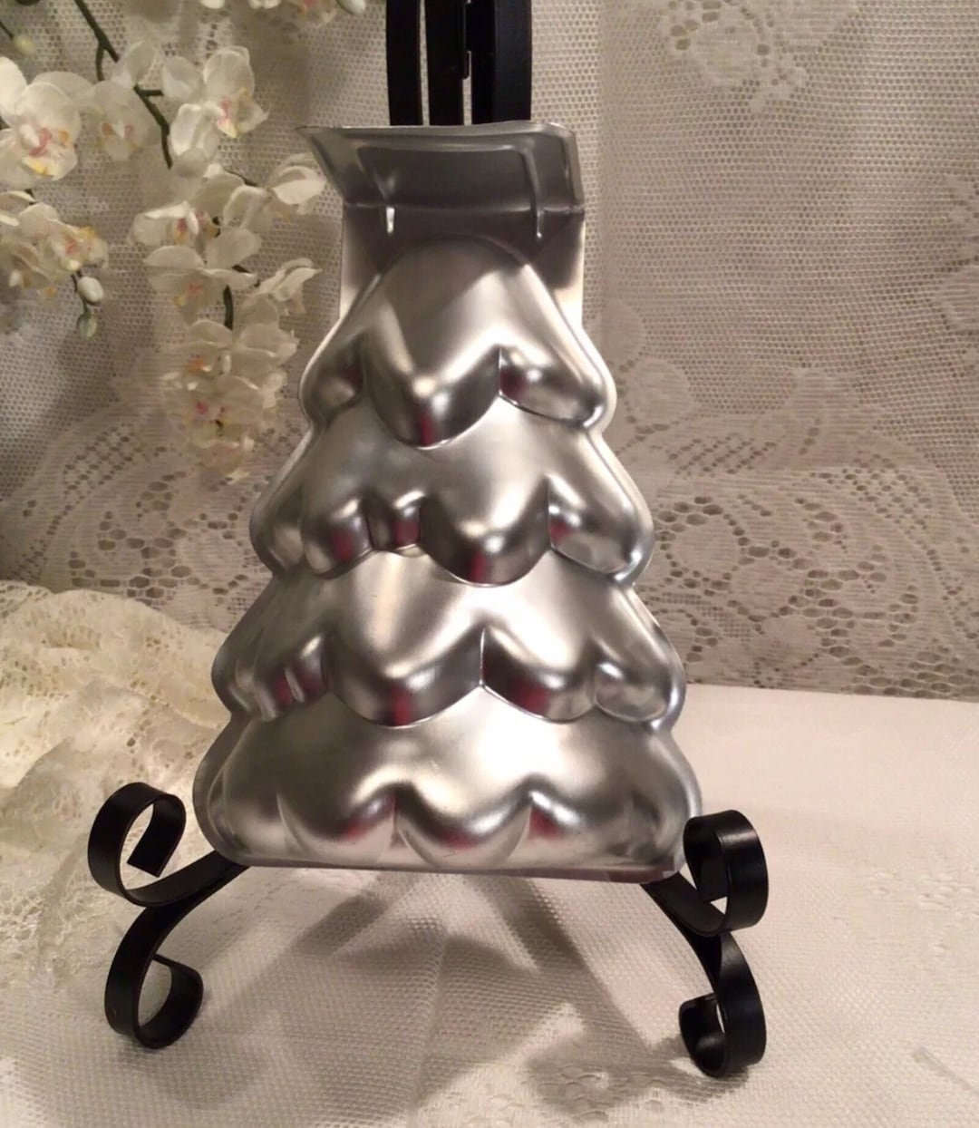 Vintage Wilton Christmas Tree Cake Pan 1986 Rare 5021510 Etsy
