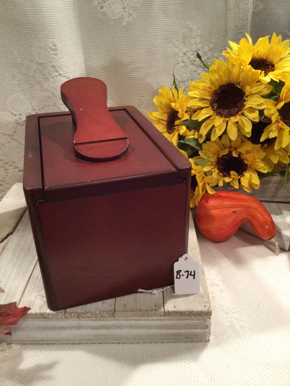 Wooden Shoe Shine Box Vintage Collectible,Prop,Di… - image 6