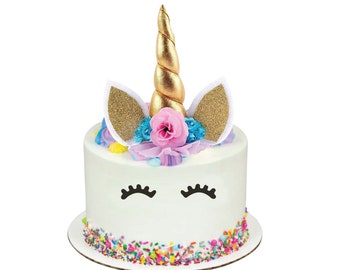 Unicorn Cake Topper Etsy