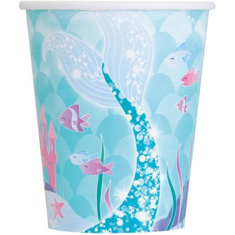 Serves 16 Mermaid Birthday Party Supplies Pack