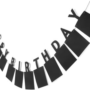 Birthday Photo Banner, Annual Milestone Happy Birthday Banner, Mens Back Banner, Milestone Photo Banner for Men and Women image 4