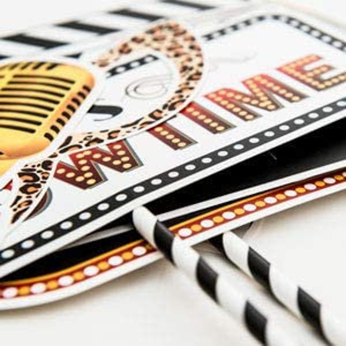 Personalized Movie Night Birthday Party Backdrop