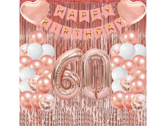 8 Ballons 60 ans Keep Calm You're Only 60 - La Boutique de Juliette