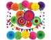 Mexican Fiesta Party Decorations, Multi-color Hanging Birthday Party Decorations, Fiesta or Mexican Party Supplies, Taco Tuesday Decorations 