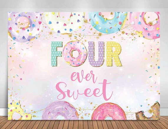 LoaHak Donut-Geburtstagseinladungen – 20 Karten + Umschläge, 10,2 X 15,2 Cm, Für Kinderpartys