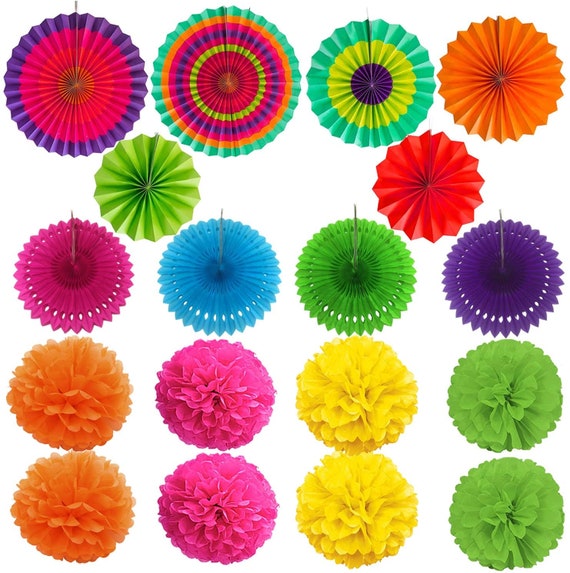 Mexican Fiesta Party Decorations, Multi-color Hanging Birthday Party  Decorations, Fiesta or Mexican Party Supplies, Taco Tuesday Decorations -   Norway