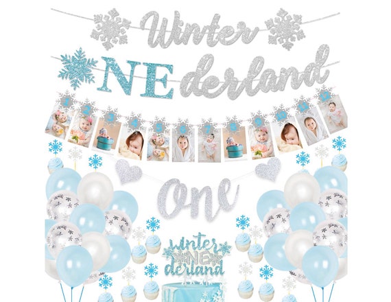 DIY Ornament party favors for girls December winter onederland