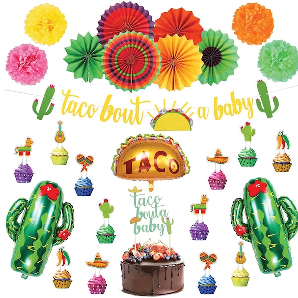 Cactus Baby Shower Decorations - Etsy