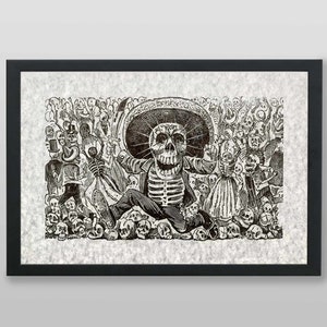 The day of the Dead Día de los Muertos José Guadalupe Posada Mexican artist early C20th image 1