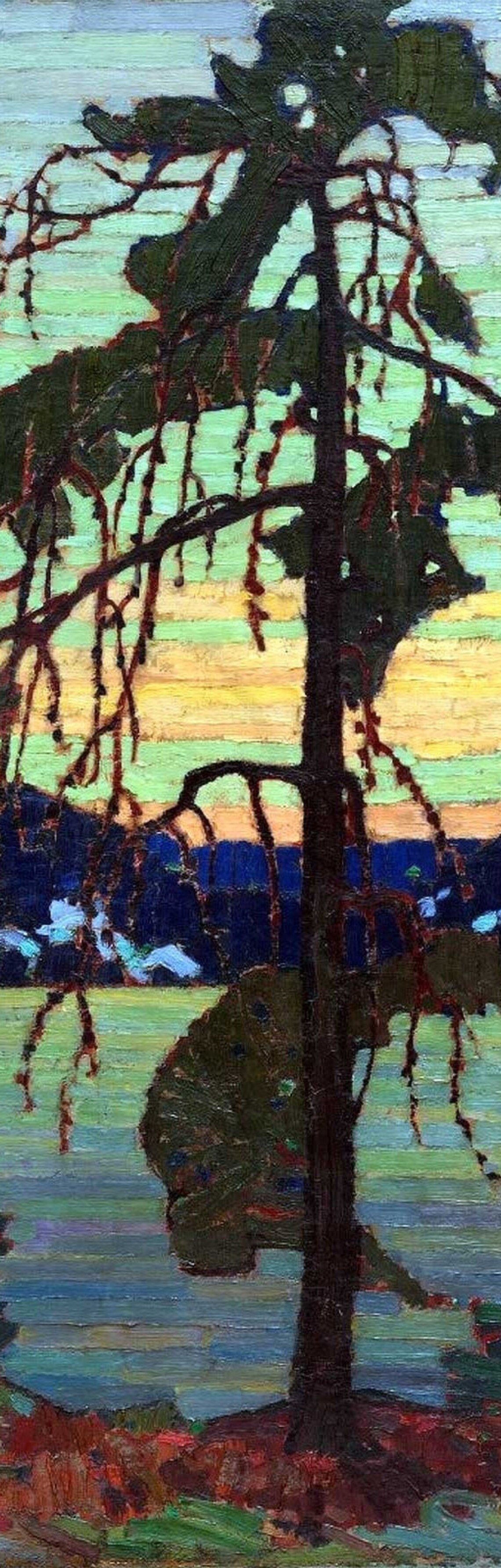 Tom Thomson print The Jack Pine Canadian art 1915 Etsy