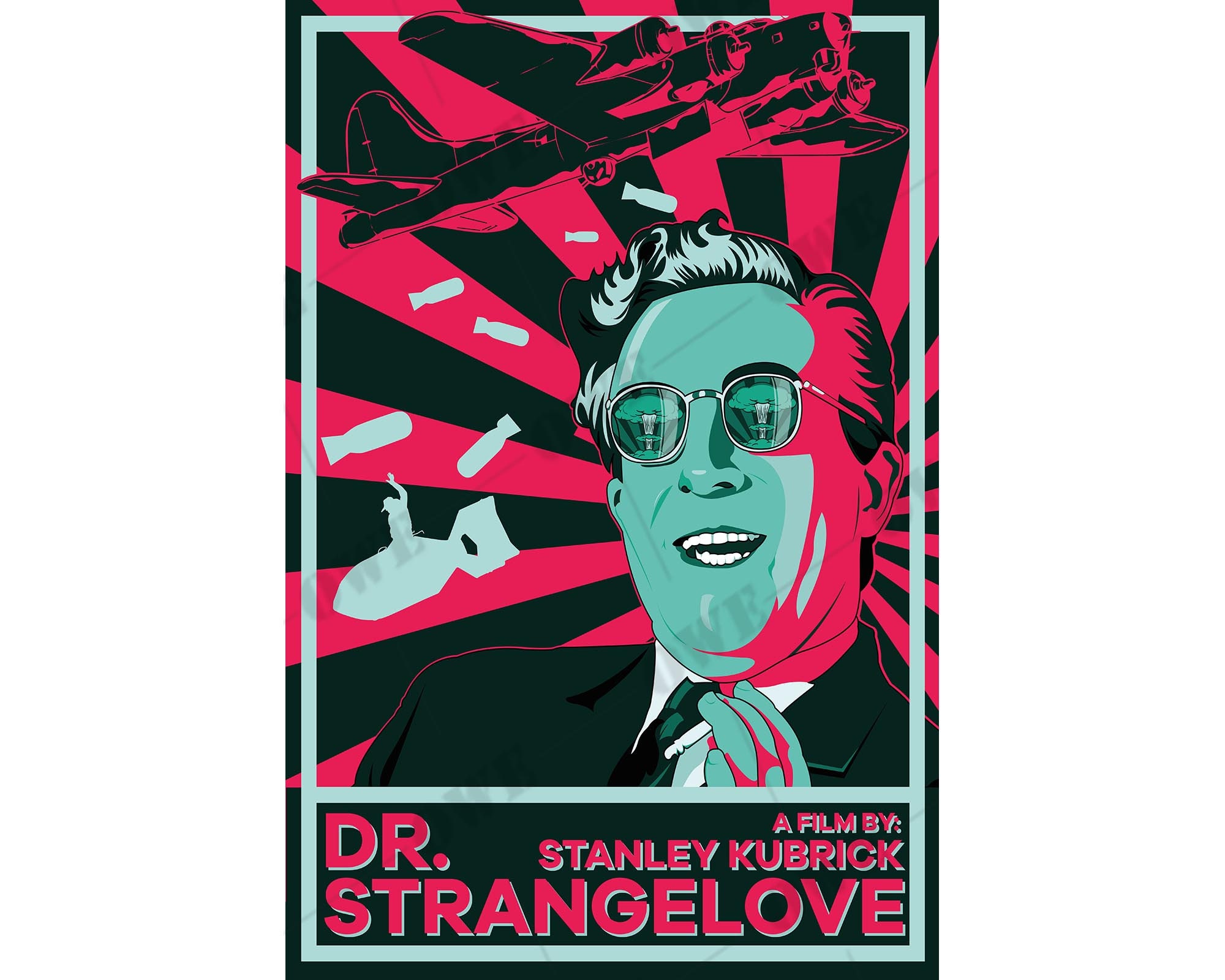 strange love 購入 ビンテージ 断面図 アート ポスター