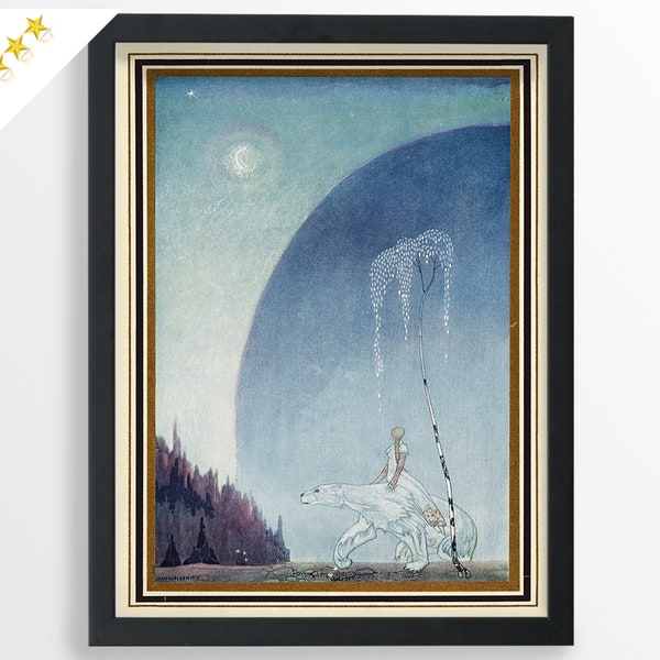 Kay Nielsen « L'ours blanc » Art nouveau