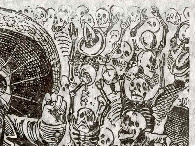 The day of the Dead Día de los Muertos José Guadalupe Posada Mexican artist early C20th image 5