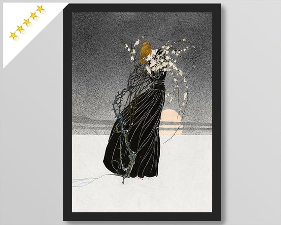 末裔の道 サイン入り原画プリント Nielsen ニールセン 限定500枚【末裔