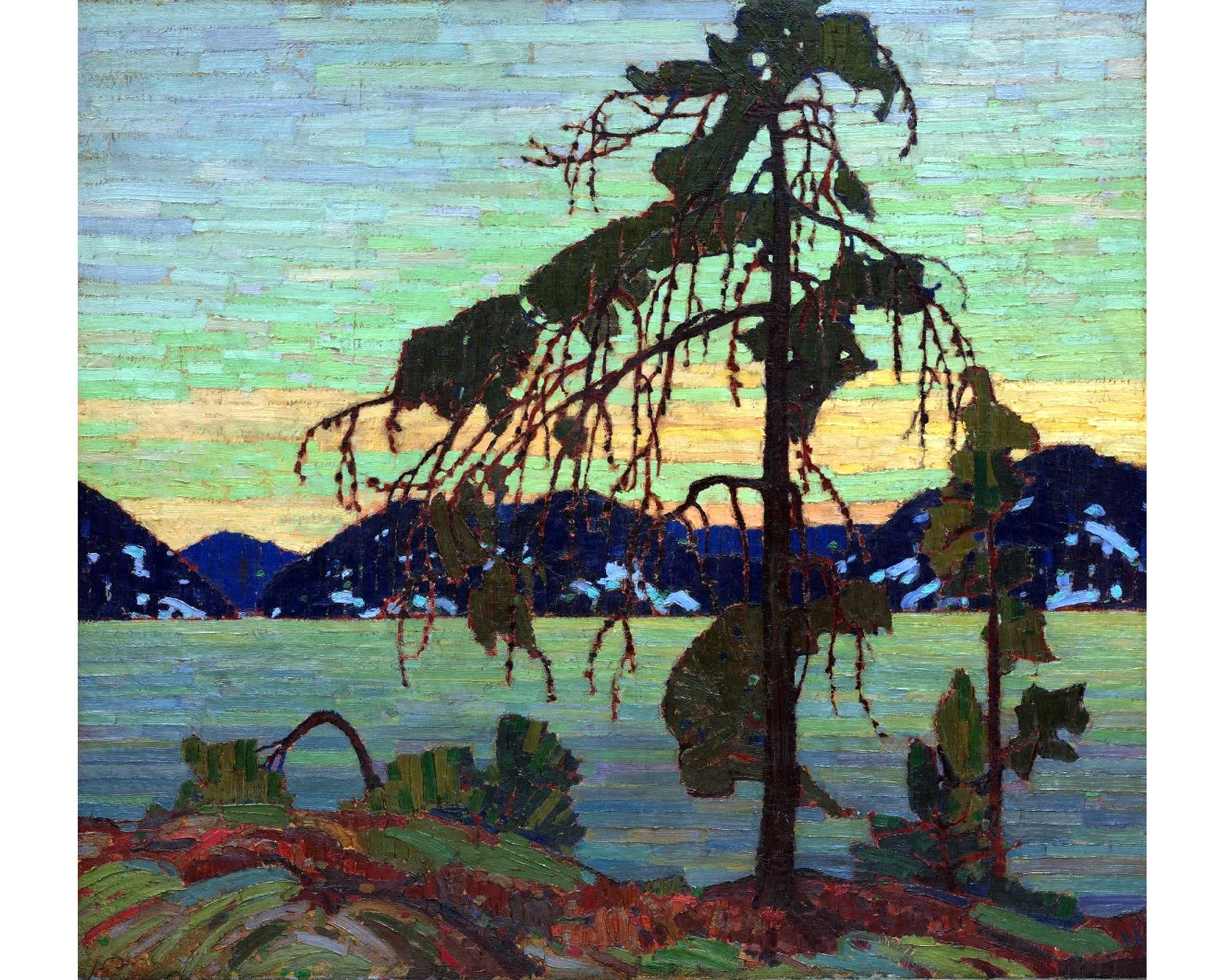 Tom Thomson print -  The Jack Pine - Canadian art - 1915
