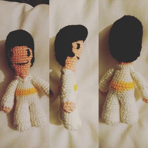 Crochet Elvis 5.5&quot; tall and other famous people