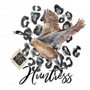 Huntress Goose PNG| Huntress Digital Download| Sublimation Download