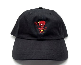 Hot Stuff Little Devil Embroidered Dad Hat - Etsy