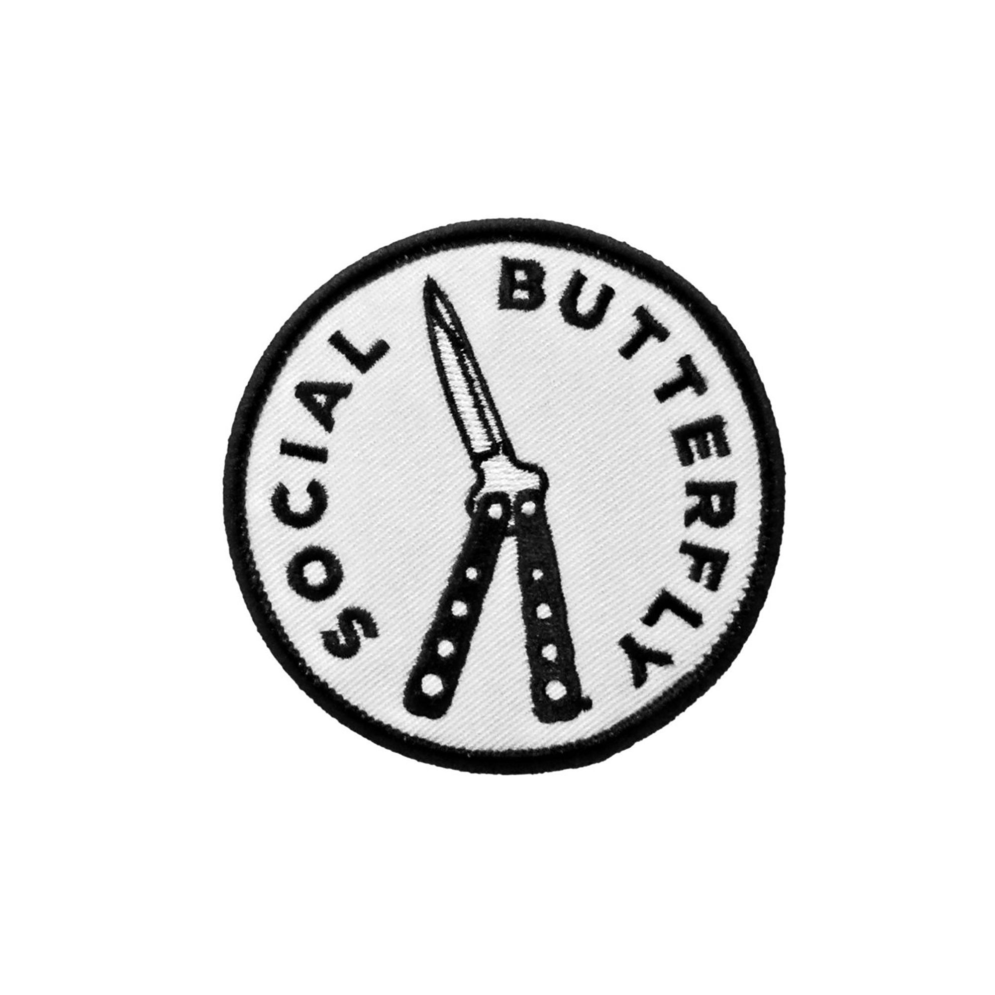 Switchblade Iron on Patch - Backpack Patch - Patch