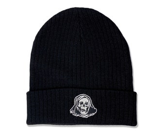 Fear City Sustainable Ribbed Knit Beanie