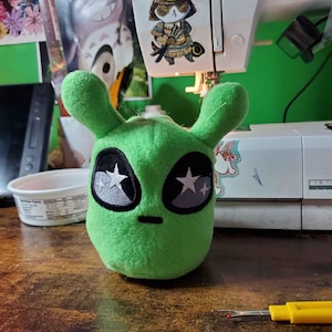Alien Hand Made Bean Plush