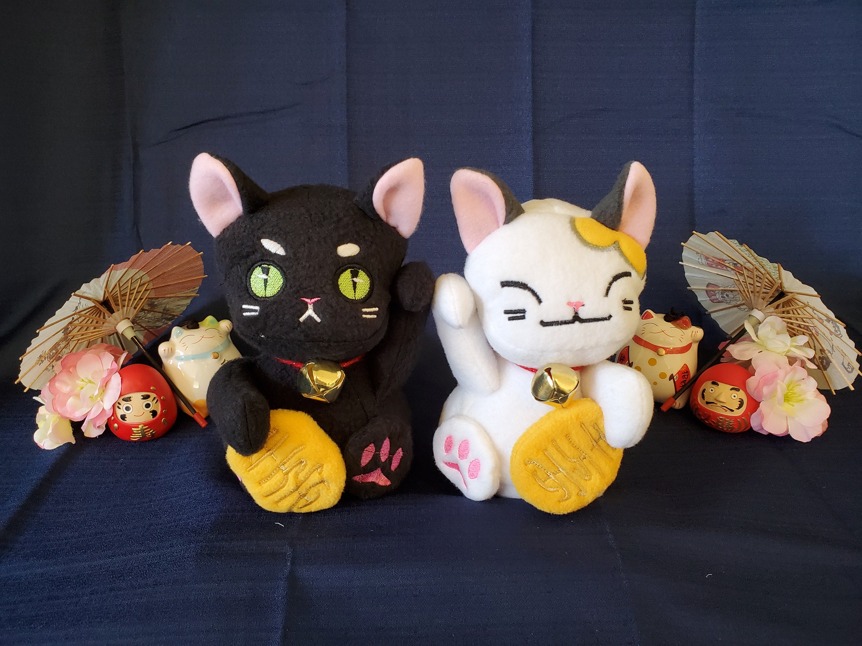 chibi cat plush