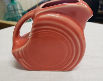 Items Similar To Vintage Persimmon Fiestaware Bud Vase 80s Deco