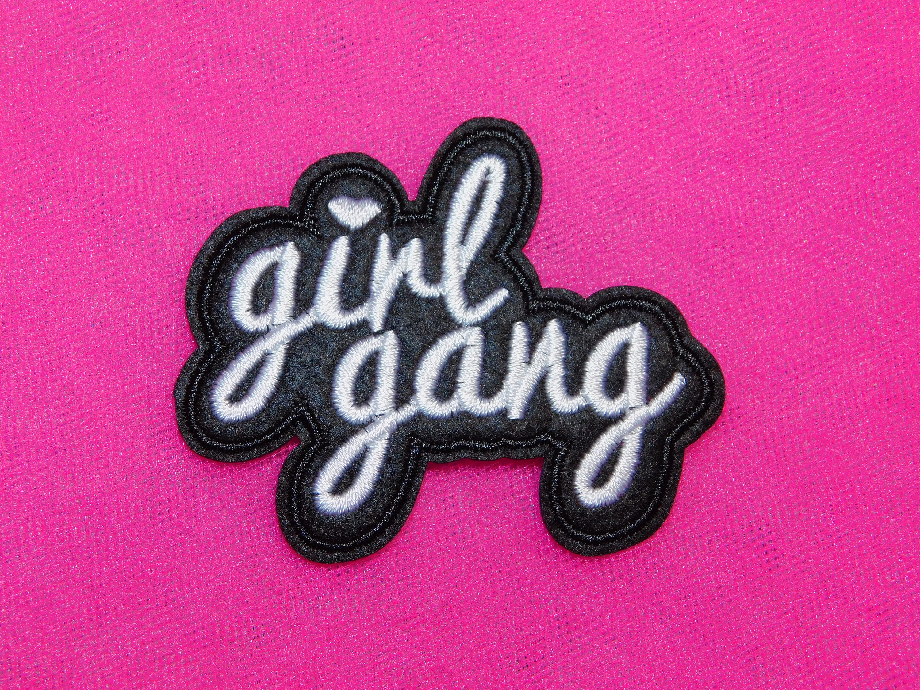 Femme Power Heart Iron On Patch – Creepy Gals