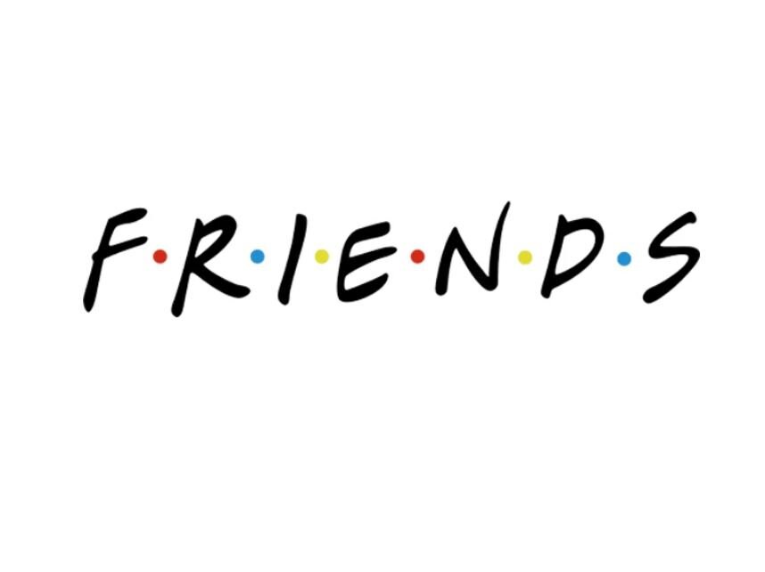 Friends Logo TV Show Series Patch Iron on Applique DIY Heat Etsy UK
