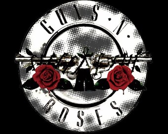 Guns Roses Quilt Etsy