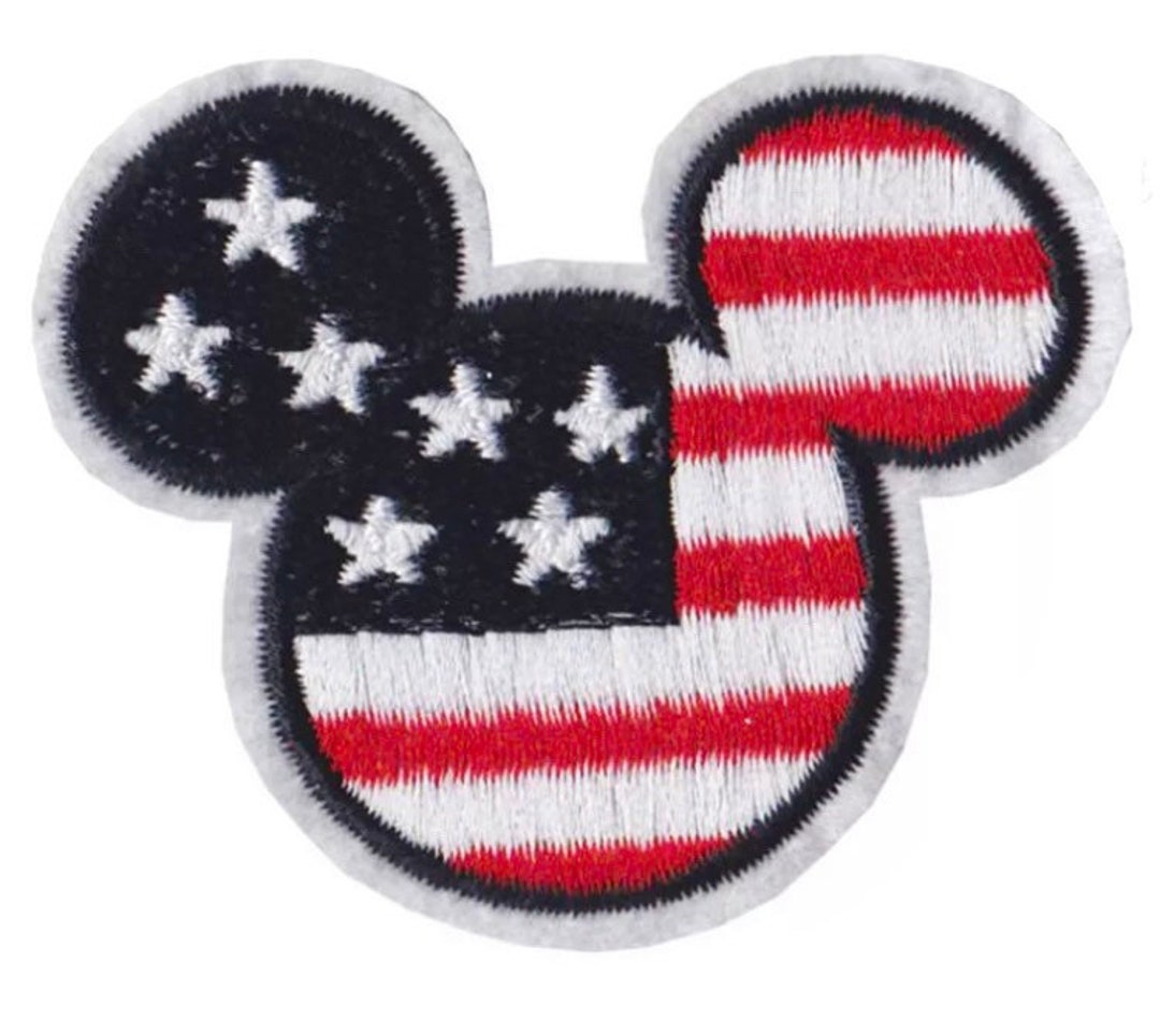  Disney Mickey Mouse Patch Kingdom Hearts Embroidered