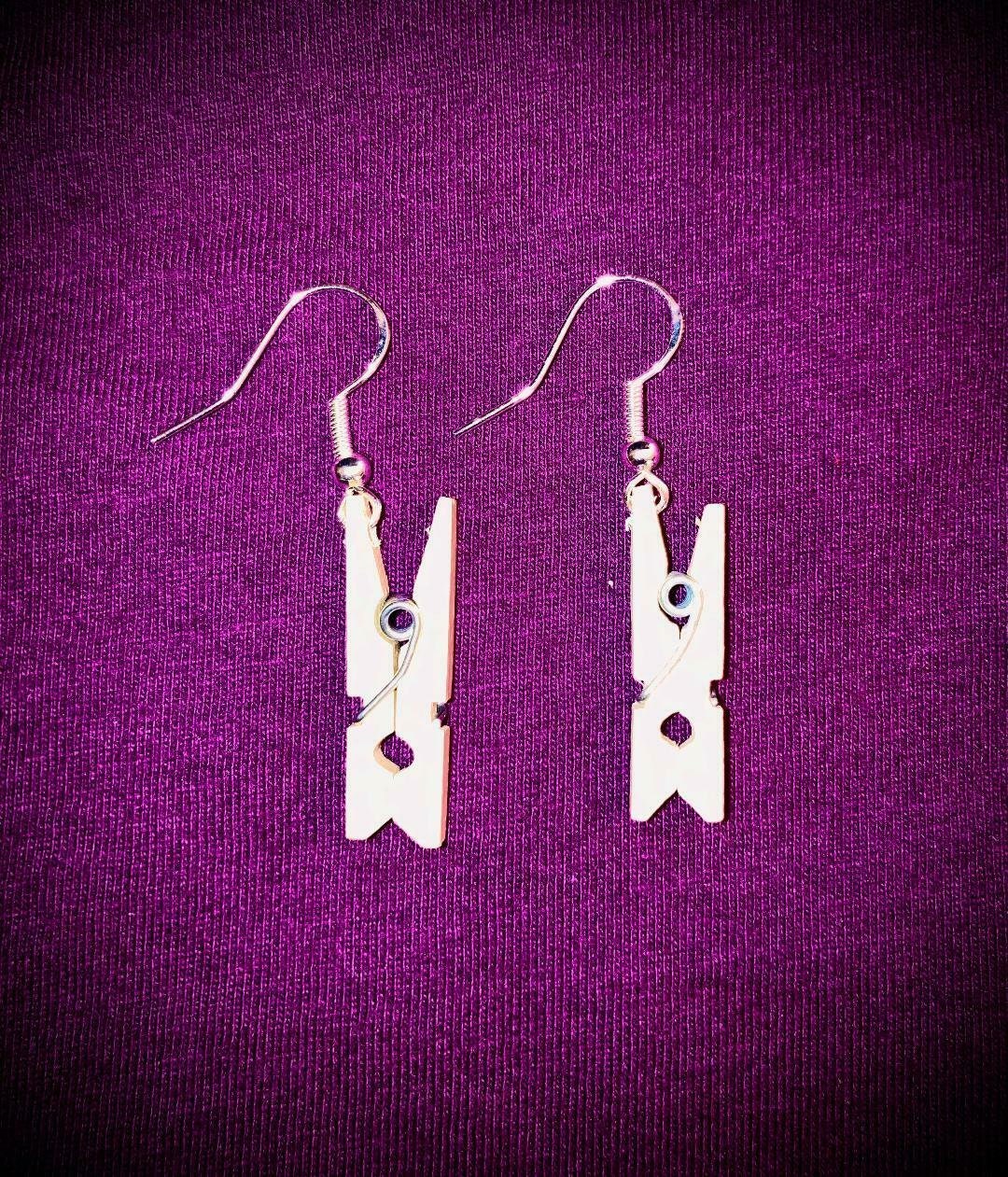Clothespin jewelry sale