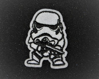 ******STAR WARS PERSONALIZED STORM TROOPER ***FABRIC/T-SHIRT IRON ON TRANSFER 
