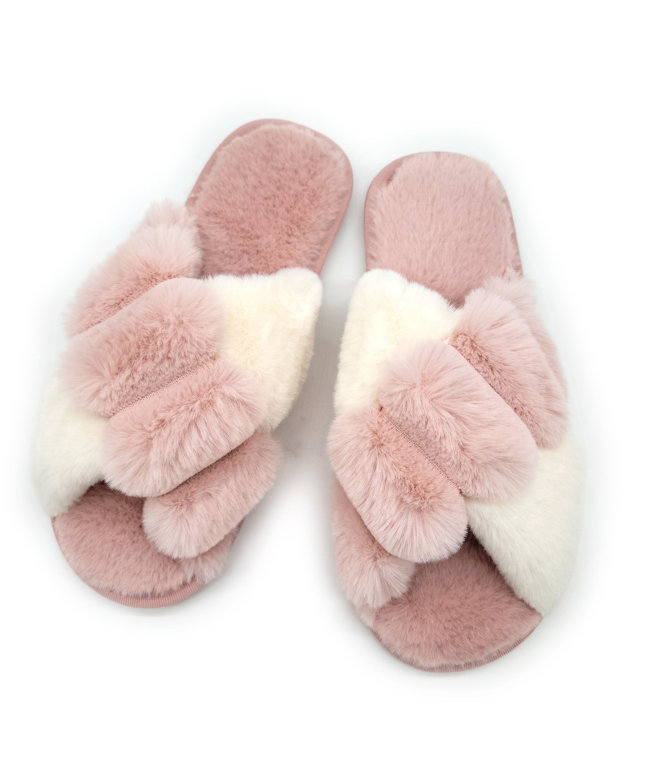 Pink Real Fox Fur Small Slippers – Rose Hill Boutique